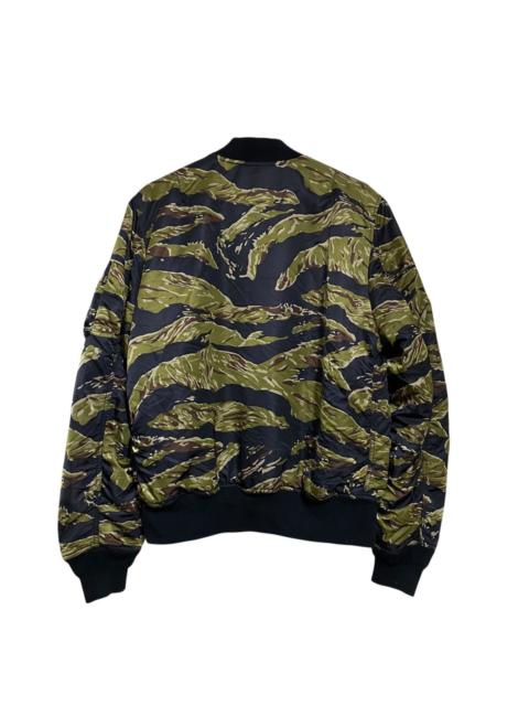 ALPHA INDUSTRIES Alpha Industries Tiger Camo MA-1 Bomber Jacket Reversible
