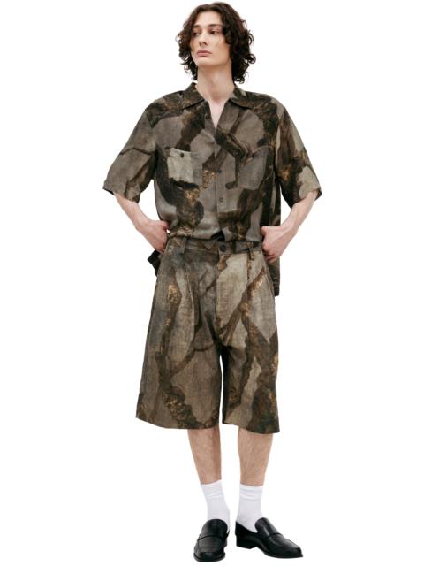 Ziggy Chen MONOPRINT SHORTS