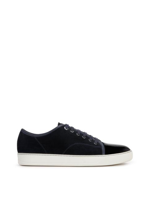 DBB1 SUEDE AND PATENT LEATHER SNEAKERS