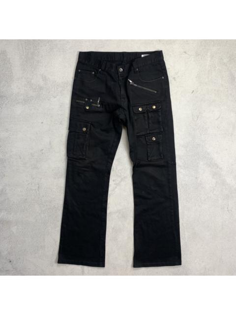 Other Designers Japanese Brand - Semantic Design Multi Pocket 3D Cargo Punk Bondage Pants