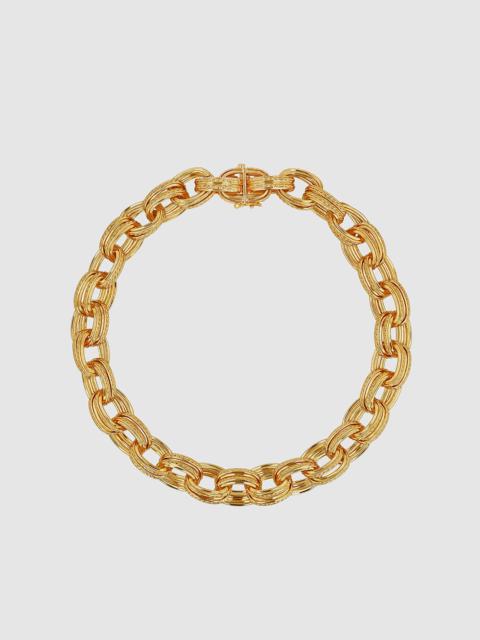 ANINE BING Double Link Chain Necklace - Gold