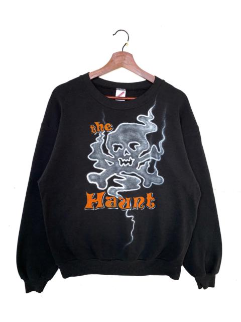 Other Designers Vintage - Vintage 90s Jerzees The Haunt Sweatshirt/Size L