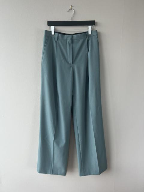 Dries Van Noten SS23 Wide Turquoise Trousers
