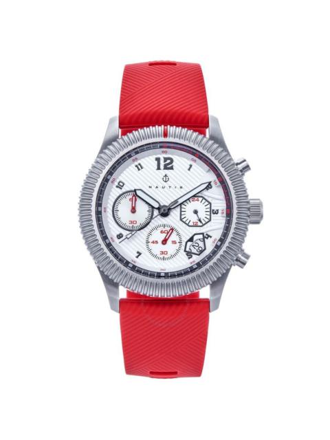 Other Designers Nautis Meridian Chronograph Quartz White Dial Men's Watch NAUN100-2