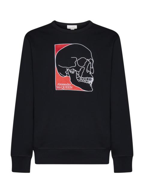 Alexander McQueen Logo Embroidery Sweatshirt