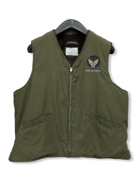 Other Designers Vintage - ARMY AIR FORCE Pile Vest Intermediate