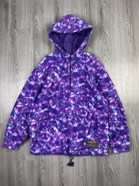 Other Designers Descente × Japanese Brand × Vintage - Descente Japan Purple Printed fleece hoodies