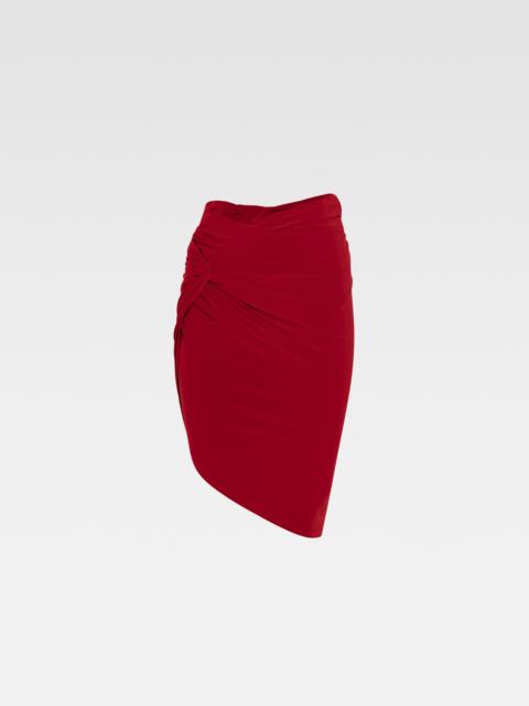 JACQUEMUS The Drapeado mini skirt