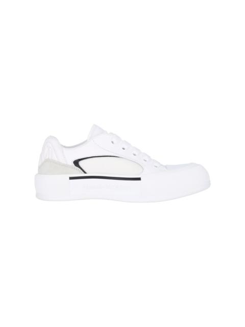 Alexander McQueen SKATE "PLIMSOLL" SNEAKERS