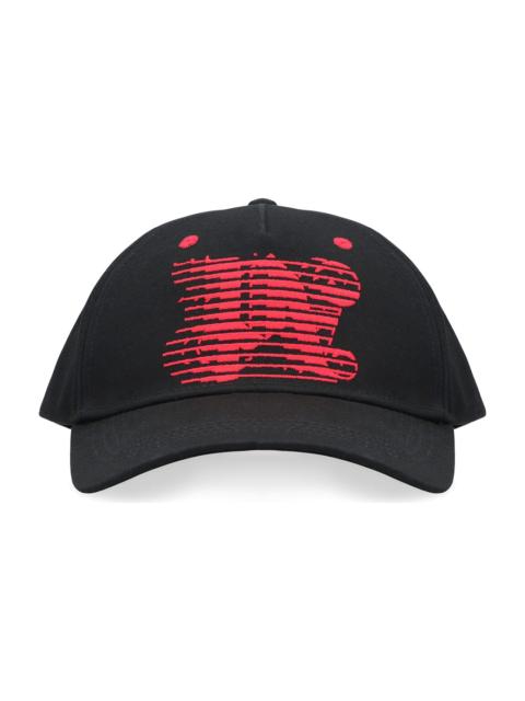 Palm Angels Baseball Cap Racing Monogram