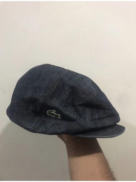 LACOSTE VTG Lacoste Denim Flat Hat