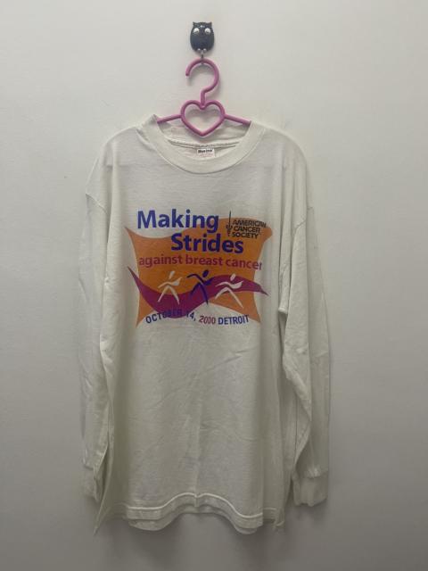 Other Designers Rare Vintage AMERICAN CANCER SOCIETY Running Detroit 2000
