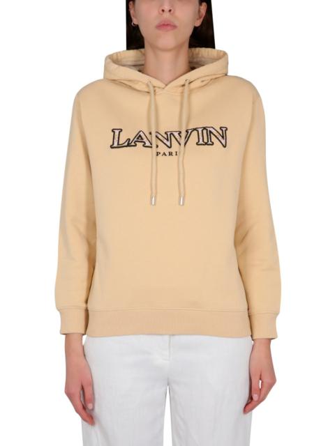 Lanvin Women Sweatshirt With Logo Embroidery