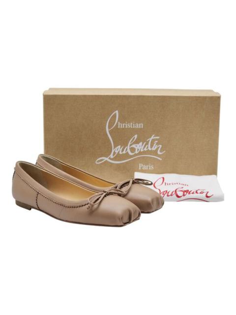 Christian Louboutin Mamadrague Ballet Flats - Leather - Beige 36.5 6 US $745