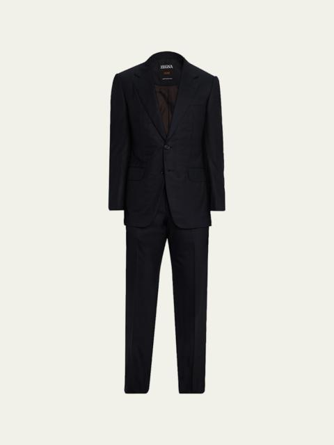 ZEGNA Men's Centoventimila Wool Tonal Stripe Suit