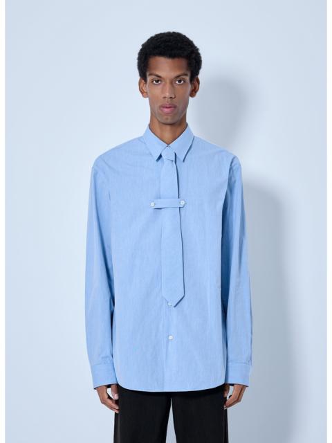 Dries Van Noten Dries Van Noten Men Cilian Classic Cotton Shirt With Tie
