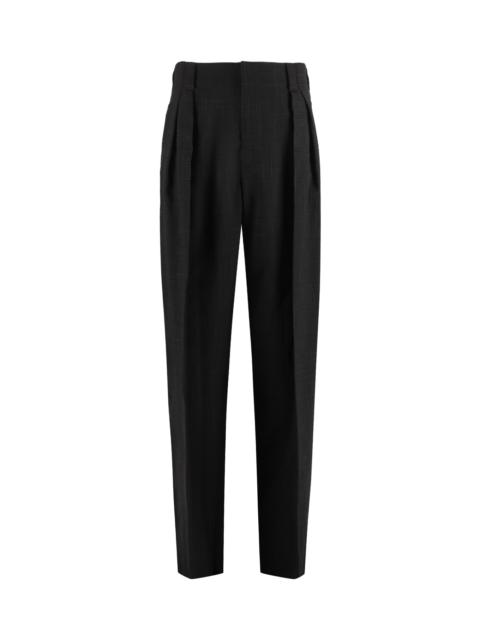 Viscose And Silk Trousers