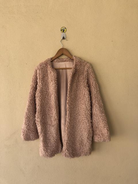 Other Designers Cardigan - FUR PINK CARDIGANS JACKET