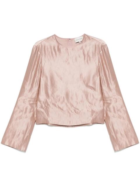 Loulou de Saison Nino Round Neck Blouse