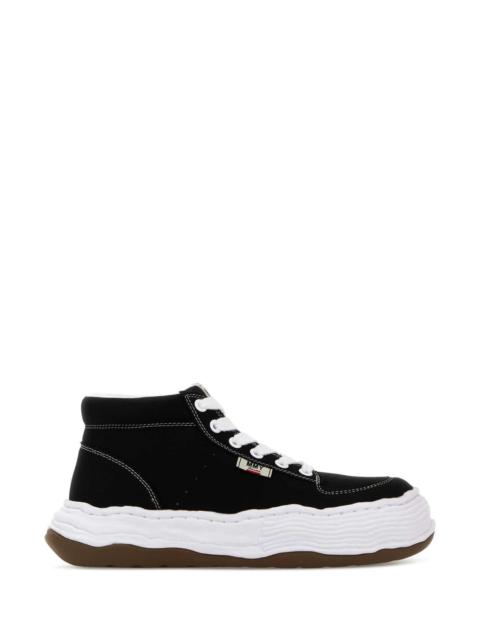 Maison MIHARAYASUHIRO Maison Mihara Yasuhiro Men Black Canvas Oliver Sneakers