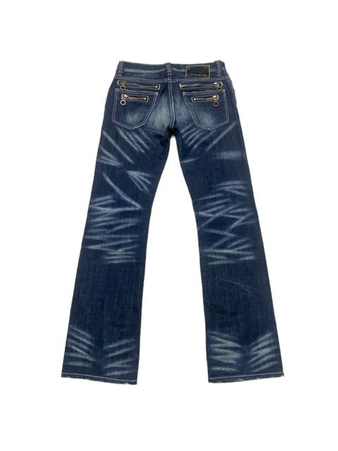 Le Grande Bleu (L.G.B.) - ARMY OF NO Whisker Denim Flare Jeans