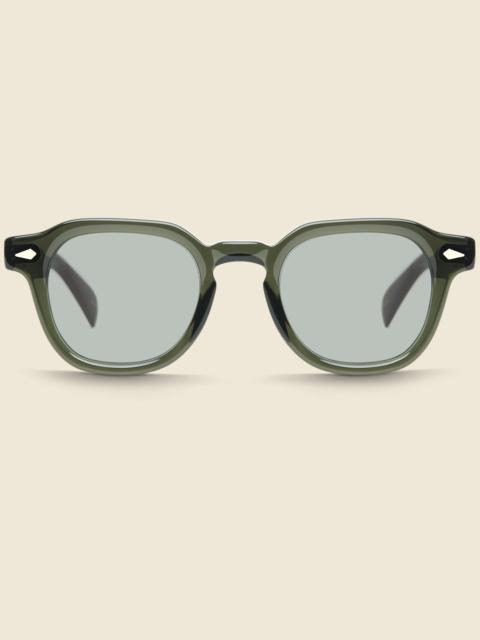 MOSCOT Dolt 49mm - Dark Green/Forest Wood