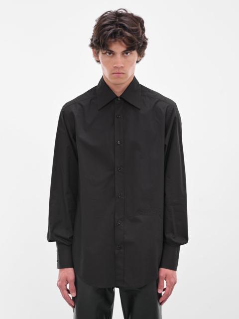 MM6 Maison Margiela Black Classic Dress Shirt