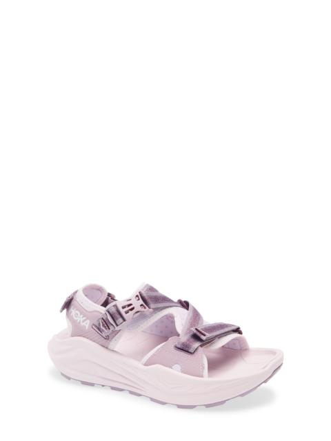 HOKA HOKA Infini Hike TC Sandal in Fragrant Lilac /Lilac Cream at Nordstrom