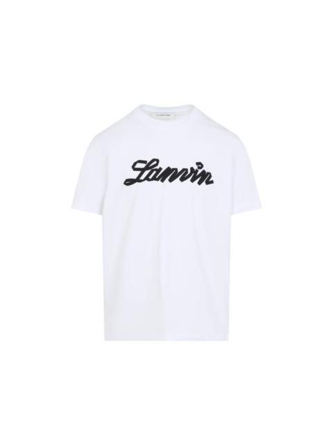 Lanvin Lanvin Embroidered Logo T-Shirt Men