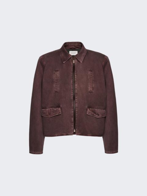 MAGDA BUTRYM Denim Jacket Brown