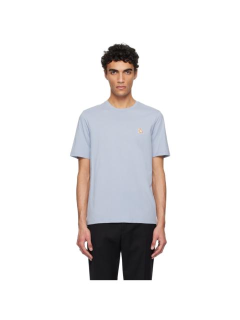 Maison Kitsuné Blue Chillax Fox Patch Regular T-shirt