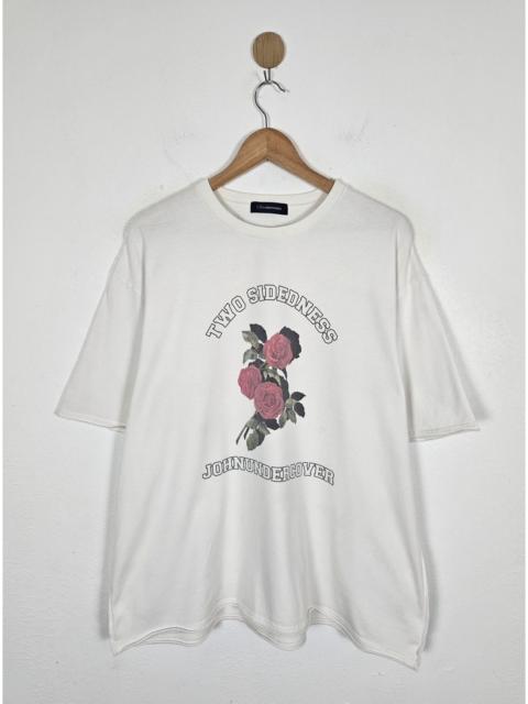Other Designers John Undercover Two Sidedness Roses tee shirt
