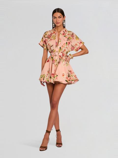 RETROFÊTE AYLA SHORT DRESS WITH BELT BUCKLE