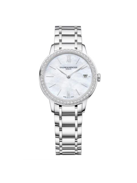 Other Designers Baume et Mercier Classima Quartz Diamond Ladies Watch M0A10478