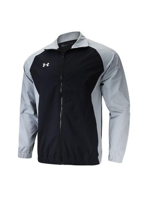 Under Armour Under Armour Sportstyle Woven Full Zip Jacket 'Black Grey' 22500402-001