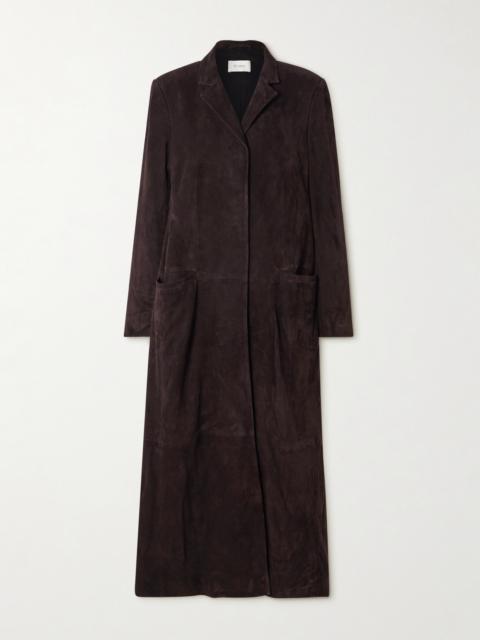 ST. AGNI Suede Coat