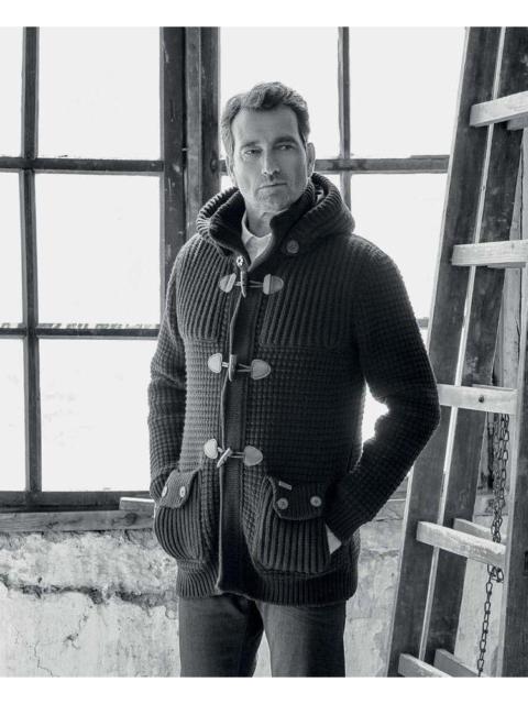 Other Designers Italian Designers - Bark Long Knit Coat