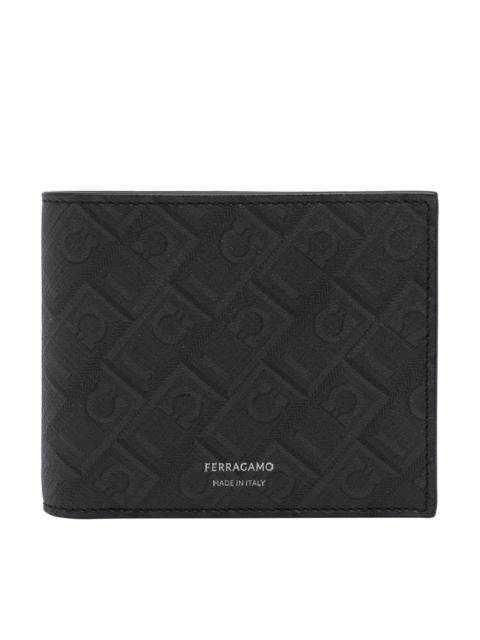 FERRAGAMO Ferragamo Men Monogram Bifold Wallet