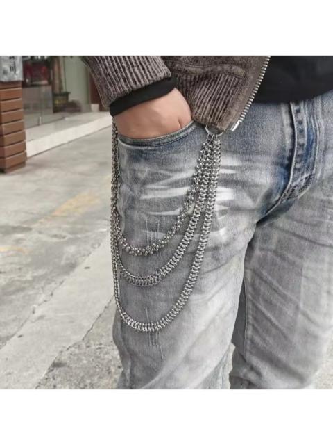 Other Designers Jewelry - Industrial Heavy Link Wallet Chain - Multi-Layer