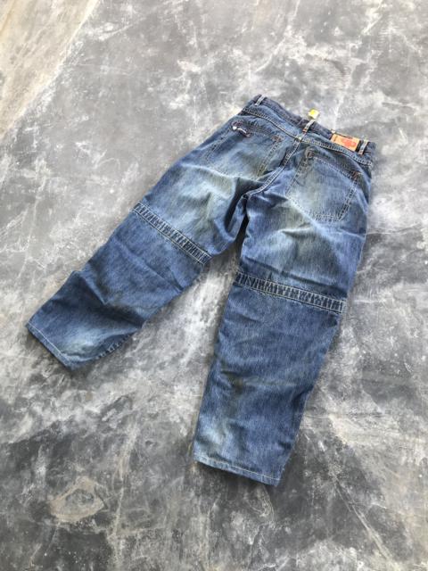 Other Designers RARE Y2K Pelle Pelle Patchwork Baggy Jeans