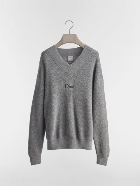 Dior Sweater with Dior Embroidery