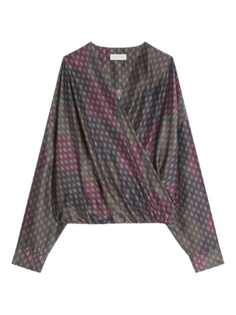 Dries Van Noten Dries Van Noten Women Camiel Printed Silk Blouse