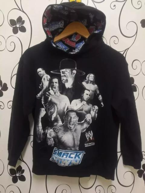 Other Designers Vintage - Vintage WWE Wrestling Smack Down Hoodie Undertaker Hardy