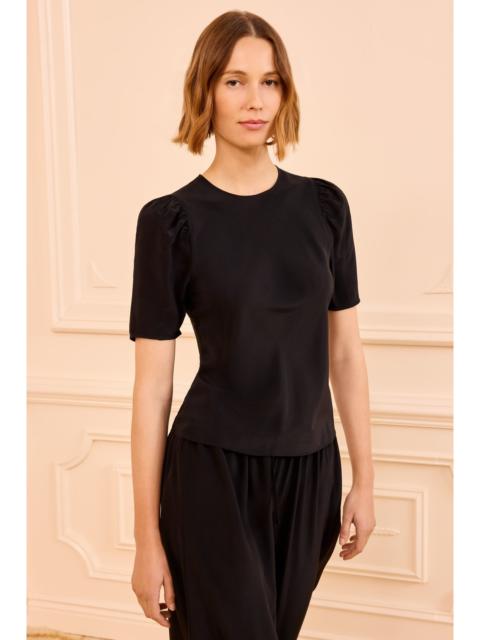 ULLA JOHNSON Corine Silk Top