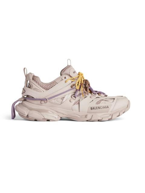 BALENCIAGA Women's Track Trail Laces Sneaker in Taupe/yellow/purple/brown/black