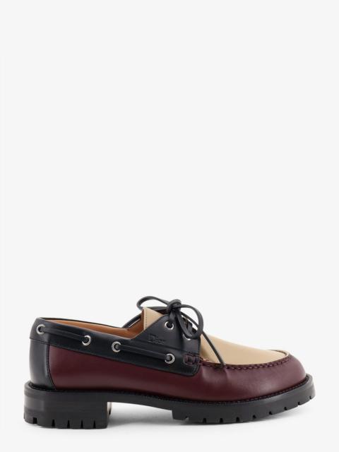 Dior Dior Men Archie Lug Leather Moccasin