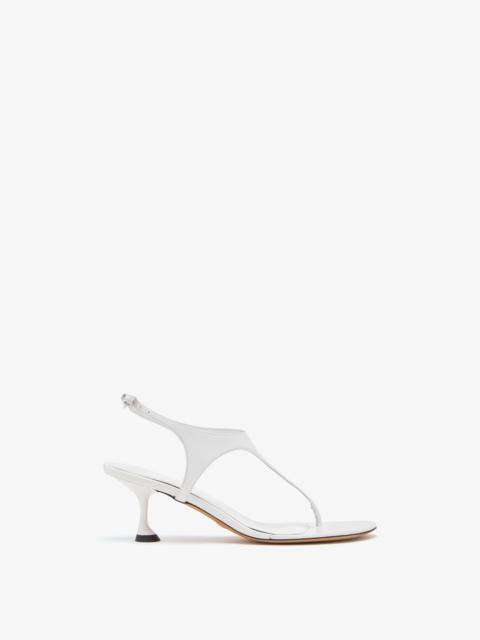 Proenza Schouler Tee Thong Sandals in Slick Nappa