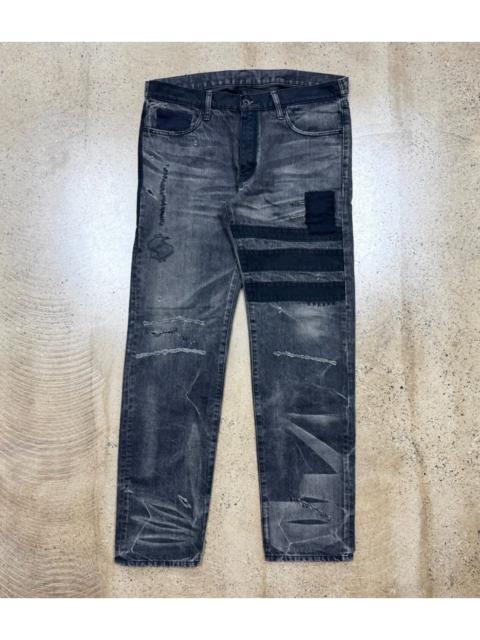 NEIGHBORHOOD Neighborhood nbhd 08ex Patchwork 08icon Washed Denim Jeans 