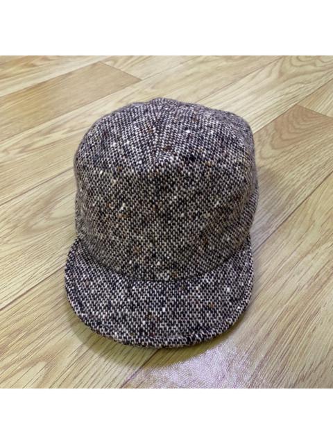 Hysteric Glamour Japan Wool Tweed Newsboy Cap – “Evil”