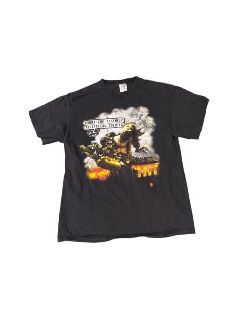 Other Designers Band Tees - Vintage 00s Frontline Assembly Artificial Soldier T-Shirt
